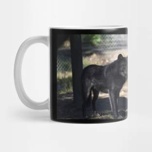 Black Wolf Mug